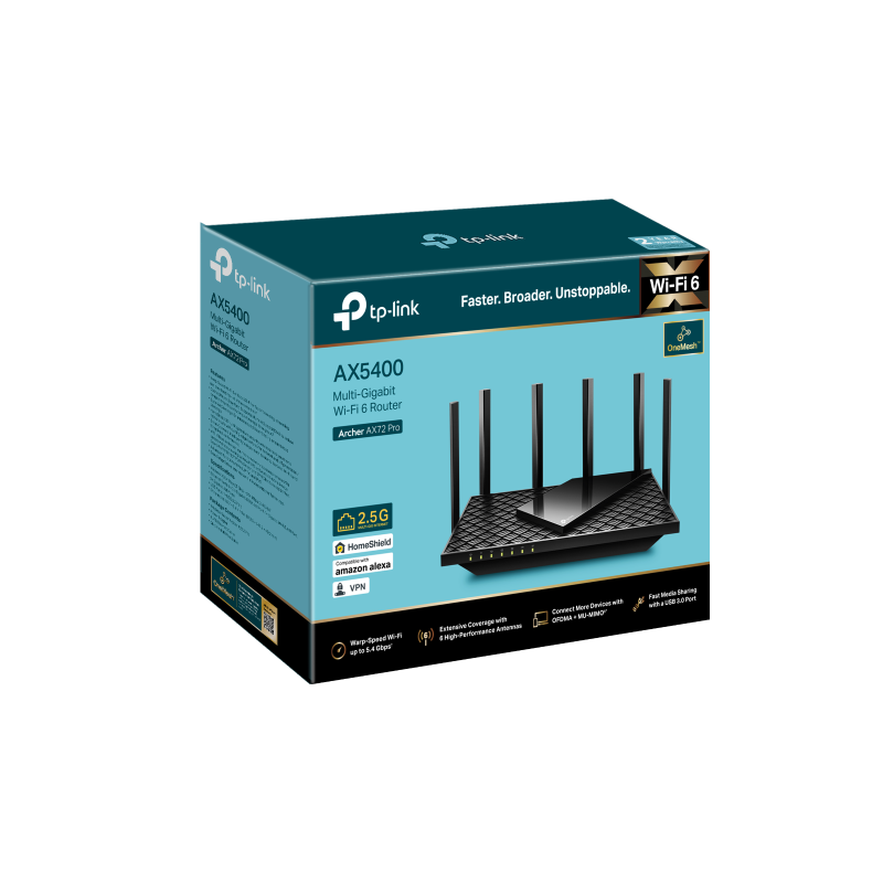 ROUTER TPLINK ARCHER AX72PRO