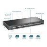 SWITCH TPLINK TL-SG3452X jetstream 48 port