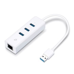 ADAPTER TPLINK UE330 USB 3PORT HUB & GIGABIT ETHERNET