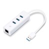 ADAPTER TPLINK UE330 USB 3PORT HUB & GIGABIT ETHERNET