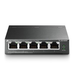 SWITCH TPLINK TL-SG1005P 5PORT GIGA POE