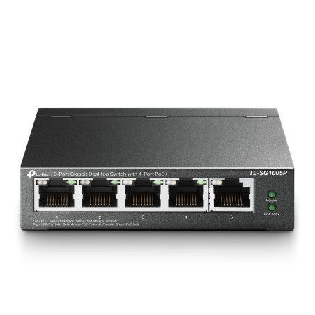 SWITCH TPLINK TL-SG1005P 5PORT GIGA POE