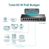 SWITCH TPLINK TL-SF1009P 8POE+ DESKTOP