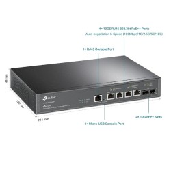 SWITCH TPLINK TL-SX3206HPP