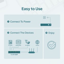 SWITCH TPLINK TL-SF1006P