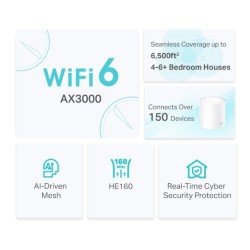 ROUTER TPLINK DECO X50(3-PACK)