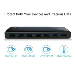 USB TPLINK UH720 USB 3.07 PORT HUB WITH 2 CHARGING PORT