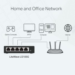 SWITCH TPLINK LS105G