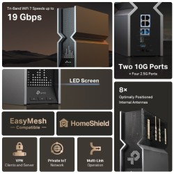 ROUTER TPLINK ARCHER BE800 WIFI7