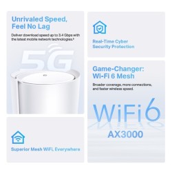 ROUTER TPLINK DECO X50-5G(1-PACK)