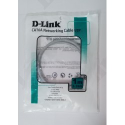 PATCH CORD DLINK NCB-6AUGRYR1-2mtr CAT6A 10G UTP 24AWG