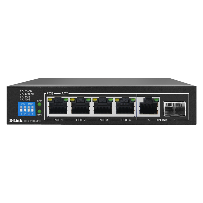SWITCH DLINK DGSF1006P-E