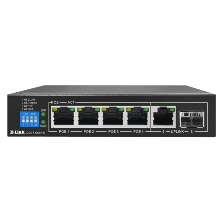 SWITCH DLINK DGSF1006P-E