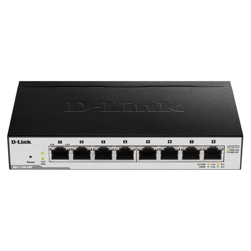 SWITCH DLINK DGS1100-8P