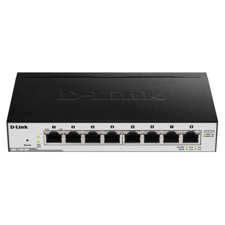 SWITCH DLINK DGS1100-8P