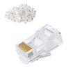 CONNECTORS DLINK NPG-C61TRA501-100PCS CAT6 RJ45