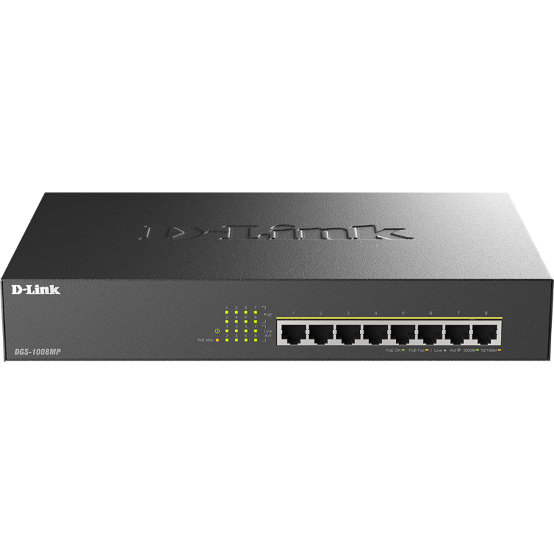 SWITCH DLINK DL-DGS1008MP