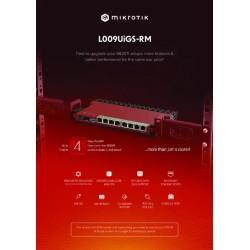 SWITCH Mikrotik L009UIGS-RM