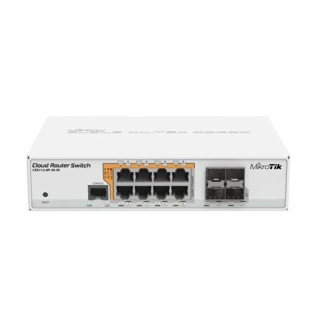 ROUTER Mikrotik CRS112-8P-4S-IN