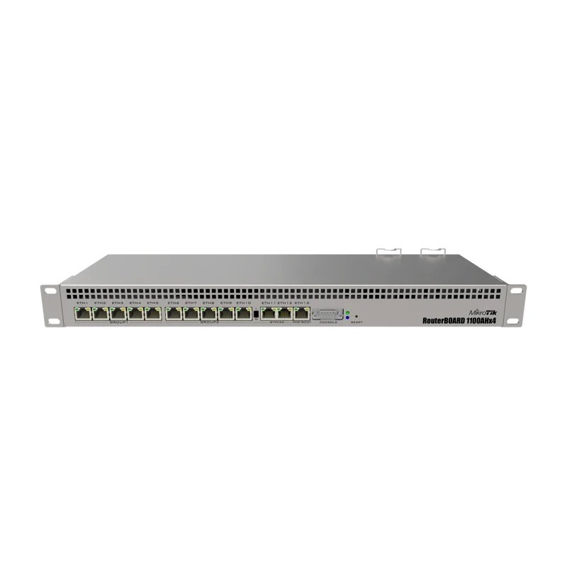ROUTER Mikrotik RB1100AHx4 WITH POWER SUPPLY AND CASE