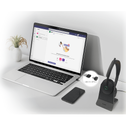 HEADSET YEALINK BH74 DUAL USB C/A BLUETOOTH HEADSET WITH STAND