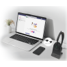 HEADSET YEALINK BH74 DUAL USB C/A BLUETOOTH HEADSET WITH STAND