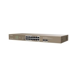 SWITCH IP-COM G1118P-16-250W 16 PORT POE