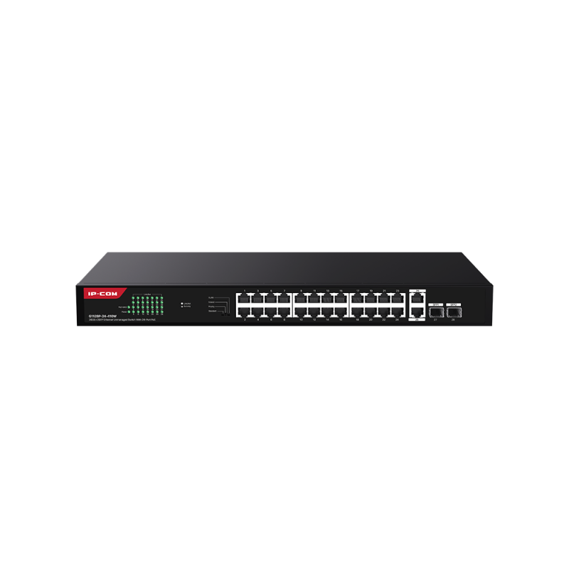 SWITCH IP-COM G1128P-24-410W