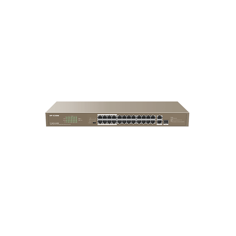 SLOTS SWITCH IP-COM F1126P 24-250W 10/100 +1 GIGA SFP 24 P POE