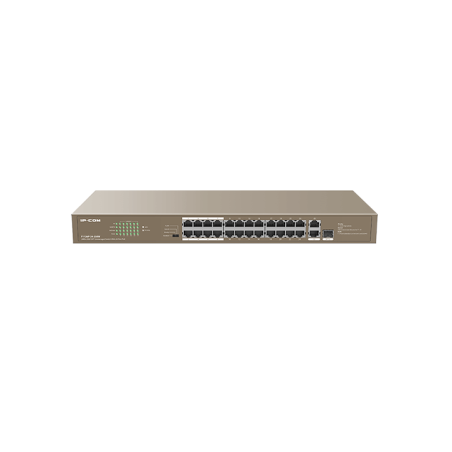 SLOTS SWITCH IP-COM F1126P 24-250W 10/100 +1 GIGA SFP 24 P POE