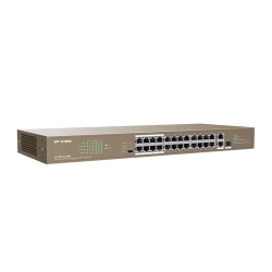 SLOTS SWITCH IP-COM F1126P 24-250W 10/100 +1 GIGA SFP 24 P POE