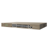 SLOTS SWITCH IP-COM F1126P 24-250W 10/100 +1 GIGA SFP 24 P POE