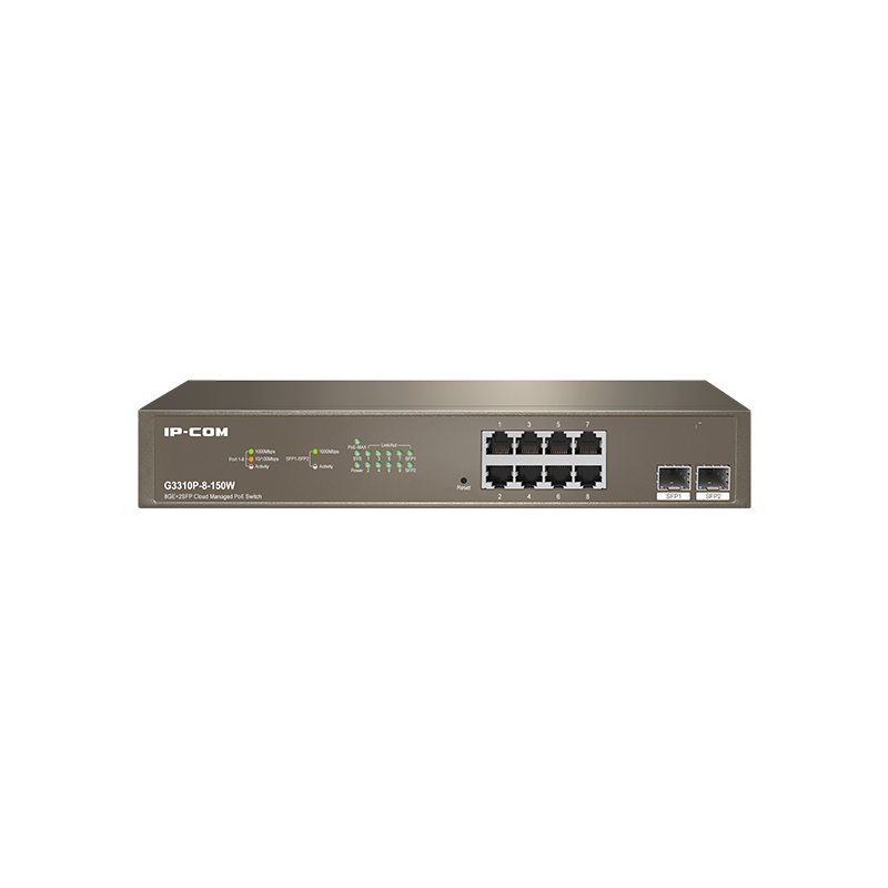 SWITCH IP-COM G3310P-8-150W