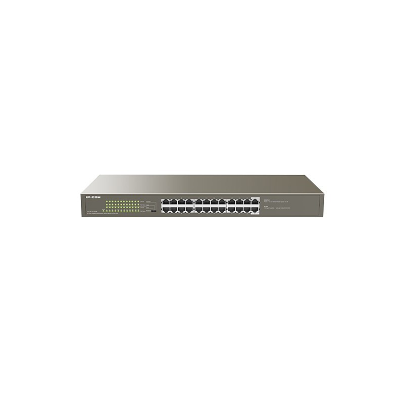 SWITCH IP-COM G1124P 24-250W 24P GIGA RACK MOUNT 24POE