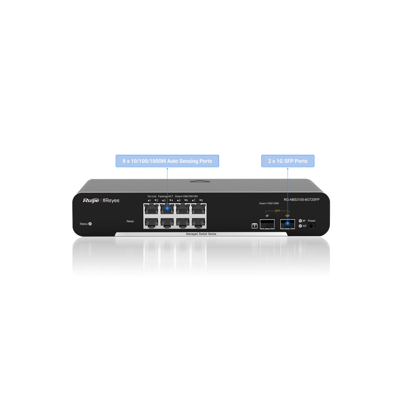 SWITCH RUIJIE RG-NBS3100-8GT2SFP