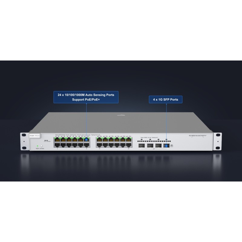 SWITCH RUIJIE RG-NBS5100-24GT4SFP-P
