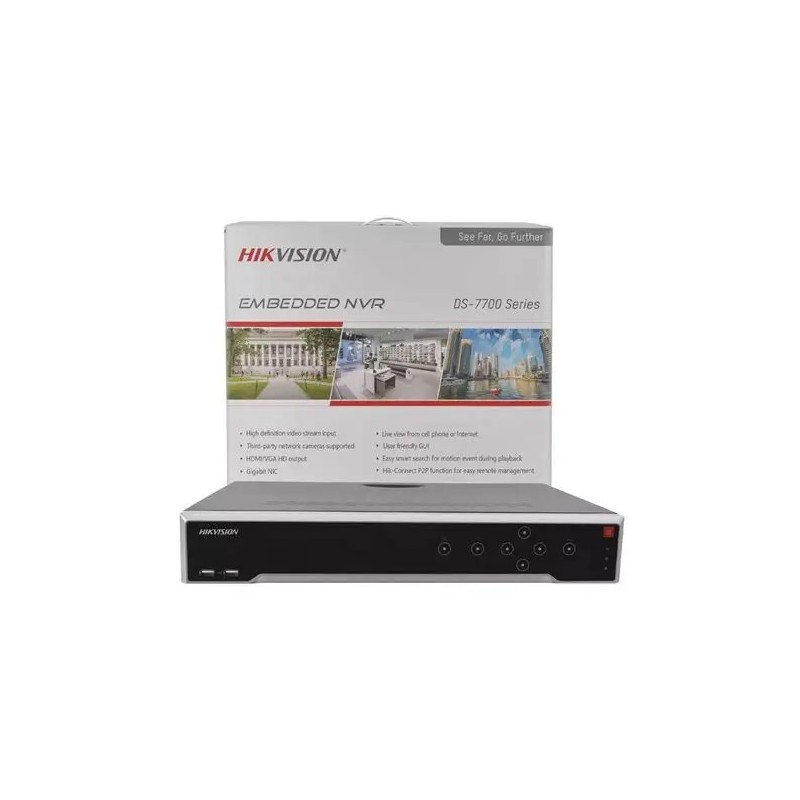 Enregistreur NVR Hikvision DS-7764NI-M4 64 Canaux