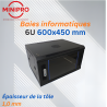 Baie Murale Réseau 6U – 600×450mm (Armoire Serveur)