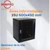 15U Wall Mount Network Cabinet – 600×450mm (Server Rack)