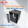 15U Wall Mount Network Cabinet – 600×550mm (Server Rack)
