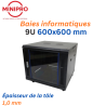 9U Floor Standing Network Cabinet – 600×600mm (Server Rack)
