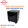 12U Floor Standing Network Cabinet – 600×600mm (Server Rack)