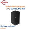 Baie sur Pied Réseau 27U – 600×1000mm (Armoire Serveur)