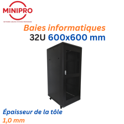 32U Floor Standing Network Cabinet – 600×800mm (Server Rack)