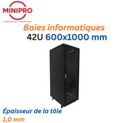 42U Floor Standing Network Cabinet – 600×1000mm (Server Rack)