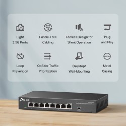 SWITCH TPLINK TL-SG108-M2
