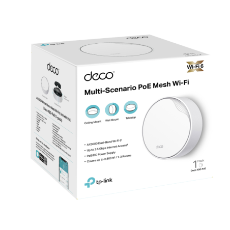ROUTER TPLINK DECO X50-POE(3-PACK)
